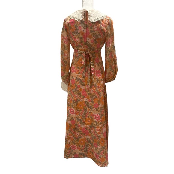 Vintage 1970s Handmade Prairie Dress - Picture 7 of 7